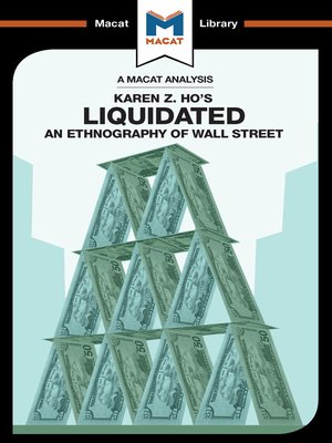 cover image of An Analysis of Karen Z. Ho's Liquidated